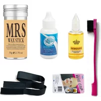 Wig Installation Kit Set with Ultra Hold Adhesive Strong Glue Remover Wax Stick Walker Tape And Got2b Glue Spray for Hair Extens