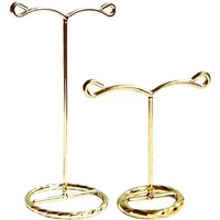 Earring Necklace Jewelry Display Show Rack Metal Stand Holder Organizer