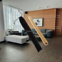 Bamboo Massage Stick Gua Sha Stick Household Use Muscle Relaxation Bamboo Guasha Tool Massager Tool for Neck Legs Full Body