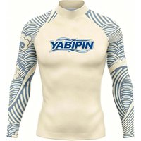 Men's Sun Protective Swim Tee with High Collar – Long Sleeve Surf & Dive Rash Guard, Quick Dry