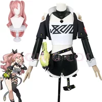 Nicole Demara Zenless Zone Zero Cosplay Costume Uniform Wig Anime Halloween Costumes Party Masquerade Women Game