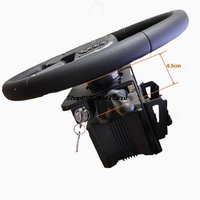 Racing Simulator Steering Wheel Turn Signal Light With Key Start Wiper Switch For Moza R3/R5 Euro/American Truck
