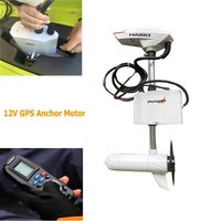 Electric Trolling Motor for Fin Pedal Drive 34LBS 12V Q007 GPS Anchor Remote Control Engine for Sea Boats