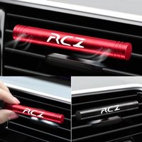 Car Air Fresheners Aroma Diffuser Vent Clips Perfume Essential Oil For peugeot RCZ Car Aromatherapy Diffuser Auto Accessories
