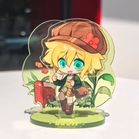 Omori Acrylic Stand Basil Figure Display Anime Goods Collection Desk Decoration Ornament Accesorios Friend Gift