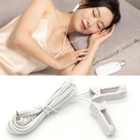 2.0/3.5mm Ear Clips Connection Cables Conductive Standard Pin Muscle Stimulator Digital Therapy Tens Unit Tool Machine