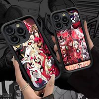 Musical Anime TV H-Hazbin Hotel Phone Case For IPhone 17 16 15 14 13 12 11 Pro Max Plus Mini Luck Cover