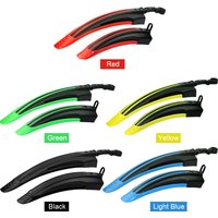 Universal 2pcs Bicycle Front Rear Mudguard for 20/22/24/26'' MTB Bike Fenders Bike Mudguard Rear Mud Guard Bicycle Accessories