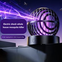 Mosquito Lamp Electric Shock Usb Charging Home Mosquito Repellent Dormitory Outdoor Portable Small Mosquito Repellent Gift White