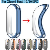 TPU Cover For Xiaomi Band 10/10nfc Protector Shell Full Coverage Screen Protection Watch Decoration For Xiaomi Band 10/10NFC