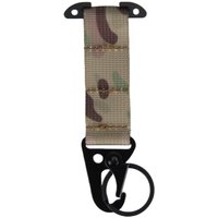 Outdoor Tactical Accessories Webbing Belt Molle Belt Clip with Olecranon Metal Hook for Hunting Backpack Vest Belt Equipment