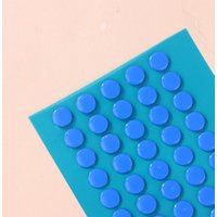 40Pcs 6.5mm Diameter 0.8mm Thickness Small Dots Universal Mouse Skates For Mouse Foot Glide Feet Sticker