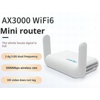 Hi-link WiFi 6 Wireless Router HLK-WR10 Mini Small Portable Home Dual Band Gigabit AX3000 High Speed Universal Data