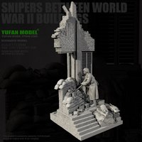 YUFAN MODEL 1/72 Resin model kits figure colorless and self-assembled (full set) YFWW-2389/3D