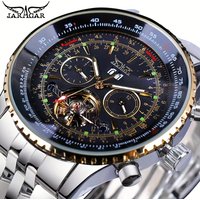 High-Looking, Cool and Fashionable Men's Watch with Large Dial, Date, Multi-Function, Military Sports Watch, Automatic Mechanical Watch, Light Luxury Watch, Hollow Design, the Best Gift for Him, No