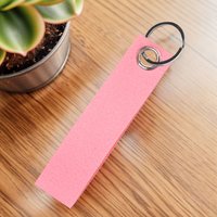 20Pcs Felt Key Chains DIY Waist Hanging Keyring Pendants Backpack Purse Accessories for DIY Decoration Bags