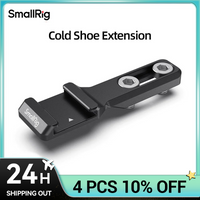 SmallRig Mount Cold Shoe Extension Outrigger Hot Shoe Mount Adapter for Microphone, EVF and Camera Accessories - 2879