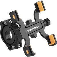 AliExpress NONE Bicycle phone holder, aluminum alloy phone holder, four claw holder, road bike riding phone holder
