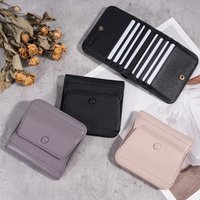 Pomelo Best Genuine Leather Coin Purse Women Wallet Mini Ladies Pocket Wallet Girl Purse Brand Designer Wallet Purses Women