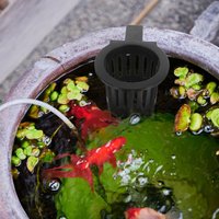 2Pcs Hydroponic Sweet Potato Basket Wall Hanging Planter for Small Spaces Aquatic Plants Fish Tank Aquarium Plant Holder