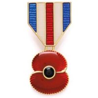 Red Dripping Oil Poppy Flower Brooch Jewelry Badge