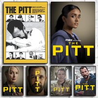 Medical Drama Series The Pitt Poster HD art sticky wall waterproof home living room bedroom bar aesthetic decoration