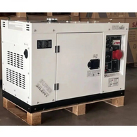 YHS 10kw Portable Silent Type Marine Diesel Generator Air Cooling Electric Start 3600 RPM Small Boat Backup 220V/380V 50/60Hz