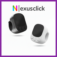 Bluetooth Smart Finger Ring Wireless Mouse,Wearable Scroller EBook Page Turner Camera Shutter Mouse For iOS Android Smart Phone