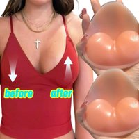 Invisible Bra Pad Breast Enhancers Silicone Bra Padding Waterproof Bust Enhancement Inserts For Swimsuit Bikini Sport Bra
