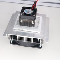 DIY 12V Semiconductor Refrigeration Kit, Electronic Fridge Thermostat Insulated Box, Dehumidifier, Peltier Module & Radiator