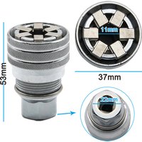 Adjustable magic socket multifunctional hexagonal socket ratchet wrench hand drill screw tightening tool accessory set
