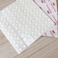 100pcs Door Stopper Silicone Handle Bumpers Self Adhesive Mute Anti-Shock Protection Porte Pad Home