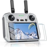2-Pack Tempered Glass Screen Protector for DJI Mini 4 Pro/Air 3/Mini 3/Mini 3 Pro RC/RC2 Remote Controller