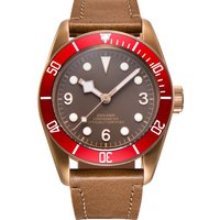 Corgeut 41mm Automatic Nh35 Miyota Sterile Dial Mens Mechanical Watch Sterile Dial Stainless Brass PVD Case Leather Strapp