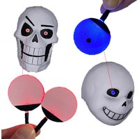 Round Flexible Bendable Eyes Kits For Sans Papyrus DIY Led Eye Light Cosplay Halloween Helmet Masks Accessories Gift