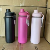 Back to Life 710ml Water Cup Sports Bottle Water Bottle Stainless Titanium Vacuum Portable Leakproof Outdoor Cup Birthday Gift