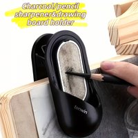 Sandpaper Pointer for Sketching Pencils and Charcoal—Art Student Drawing Tool;Charcoal Pointer (Doubles as a Drawing Board Clip)
