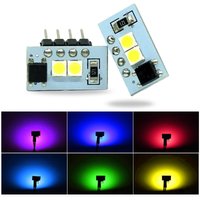 2Pcs Car LED Interior Light Atmosphere Lamp Foot Bulbs Courtesy Center Arm Rest Storage Bin Light For VW Touareg III 2018-2024