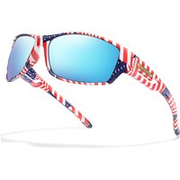 AliExpress NONE Men's Polarized Sunglasses Camo Military Style UV400 Protection for Cycling Riding Fishing Running And Driving Festival Gift