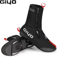 AliExpress NONE GIYO Cycling Overshoes Covers Winter Cycling Boots Neoprene Thermal Waterproof Shoe Covers MTB Road Bike galoshes thickening