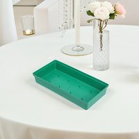 6Pcs Floral Foam Bowl Lightweight Portable Flower Arrangement Base Tray for Wedding Party DIY Floral Design Flower Stem Arranger