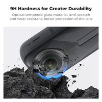 K&F CONCEPT Premium Lens Guards for Insta360 X5 High Transparency Tempered Optical Glass Lens Protector Cover Multi-Coated Glass
