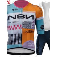 AliExpress NSN Team Cycling Jersey 2026 Set Summer Men Bicycle Aero Switzerland Clothing Road Bike Shirts Suit Bicycle Bib Shorts MTB Ropa