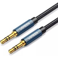 Ugreen Cable Aux Jack Audio Gold Plated 3.5MM Male Line For iPhone Car Headphone Speaker Auxiliary