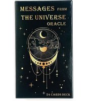 Messages From The Universe Oracle Cards A 54 Cards English Version Of Fate Divination Card Game,Family Party Game Cards