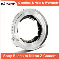 Viltrox E-Z AF Lens Mount Adapter Auto Focus Adapter for Sony E Mount Lenses to Nikon Z Mount Cameras Nikon ZF Z6II Z7II Z9 Z30