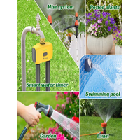 AliExpress New WiFi Water Timer for Garden WiFi Sprinkler Timer Outdoor, Dual Mode Timed Cycle Irrigation Smart Watering Timer for Garden