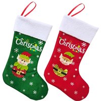 Christmas Stockings Merry Christmas Hanging Sock Rustic Christmas Stockings Hung Xmas Tree New Year Holiday Decoration