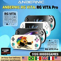 ANBERNIC RG VITA Pro RG VITA Retro Handheld Game Console Android Game Player 5000mAh Supports RixelHK Wifi Online Multi-player