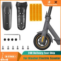 Front Fork Protection Cover Eflective Sticker Kits for Ninebot Max G30 Electric Scooter Parts Front Wheel Stents Shell Screws